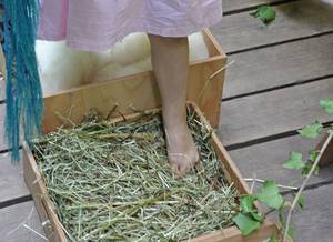 Mit den Füßen fühlen